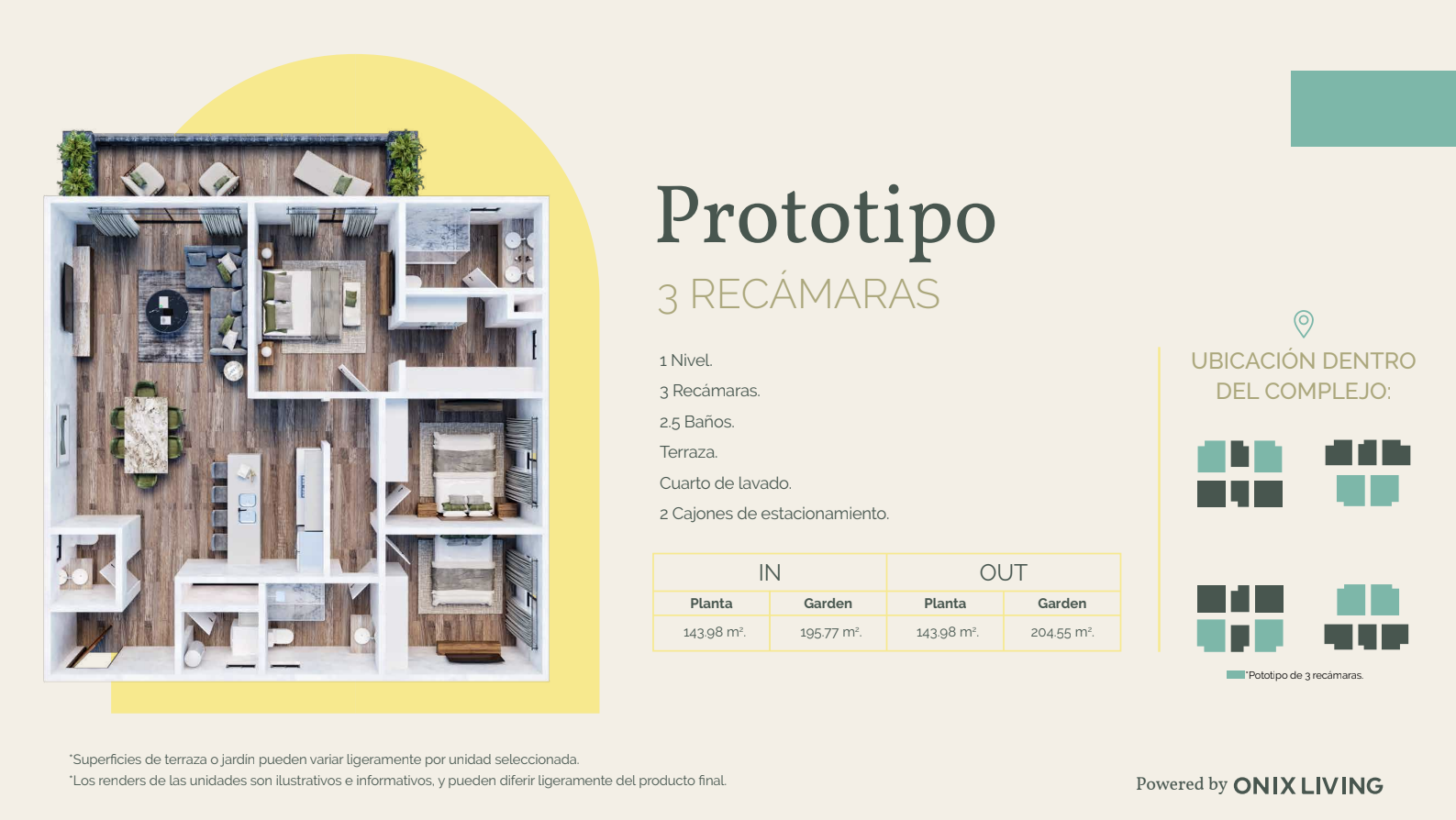 Prototipo 3 Recámaras